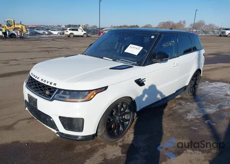 2018 Land Rover Range Rover Sport Hse from USA, damaged, VIN SALWR2RV6JA192720